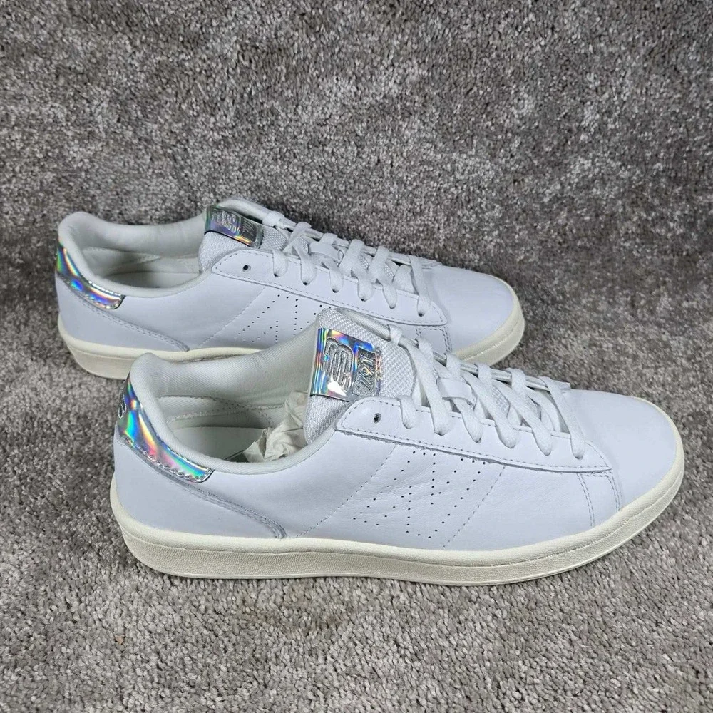 New Balance 791 J.Crew Sneakers White Iridescent Leather Womens 9